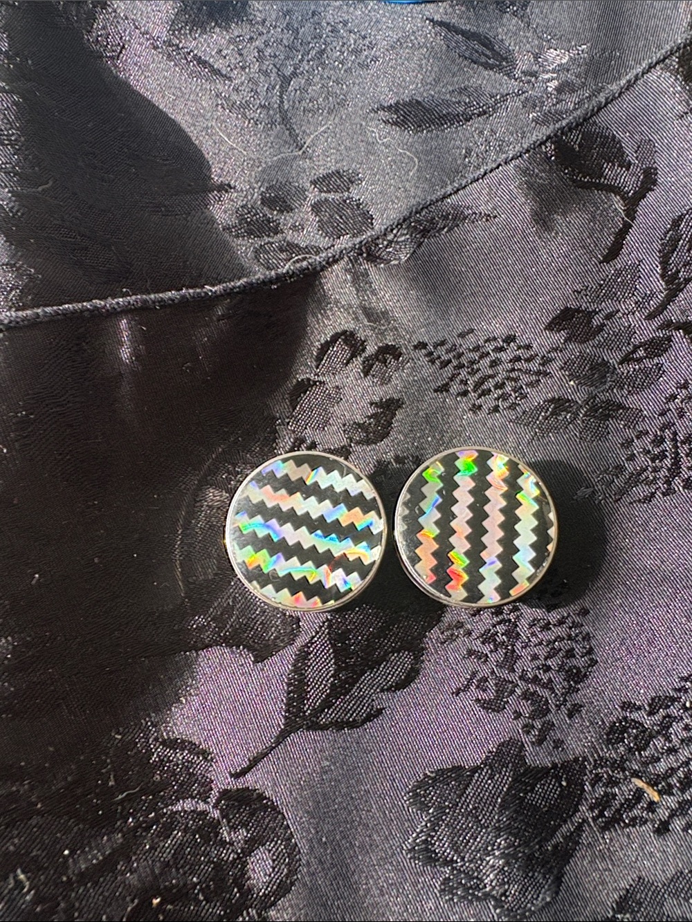 Holographic Zigzag Plugs 18mm